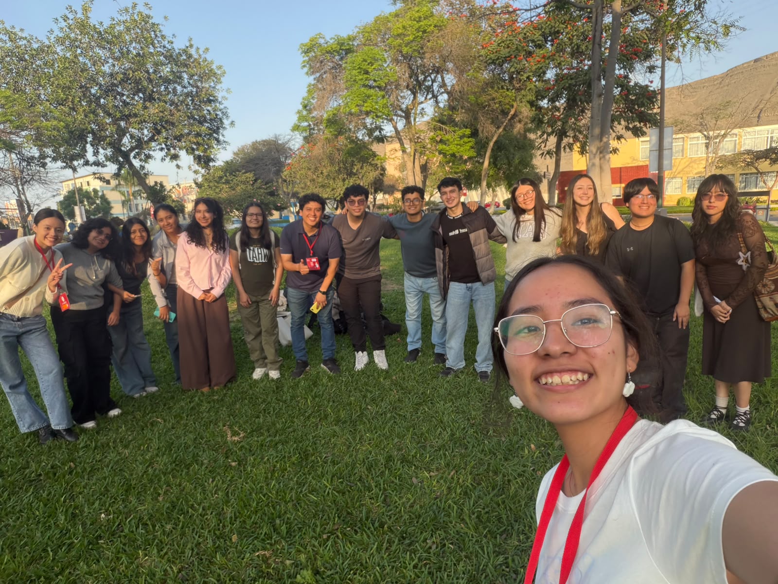 Foto grupal del Club de Ciencias del Perú